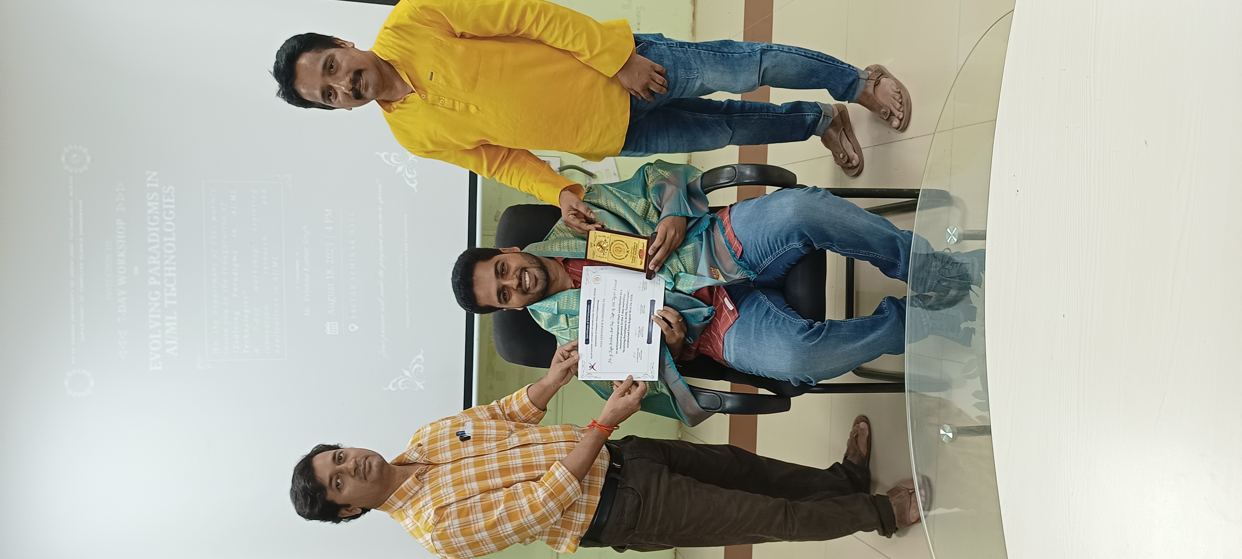 JK Sir appreciation ceremony